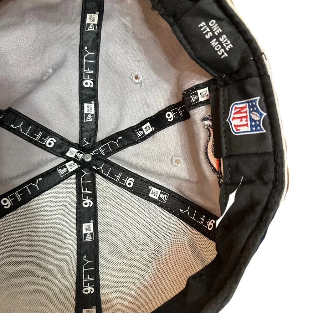 NFL Denver Broncos 9Fifty New Era Gray Logo Adjustable BaseBall Hat‎ Cap